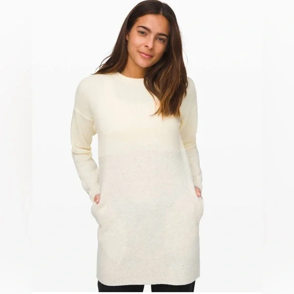 Lululemon Long Tunic Length Restful Intention Sweater